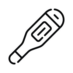 Check out our linear icon showing thermometer