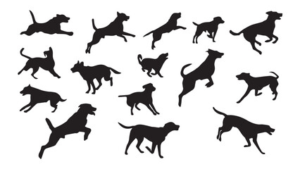 Silhouette Dogs Images