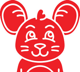 Mouse  simple icon. Vector ICON all icon Viktor
