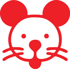 Mouse  simple icon. Vector ICON all icon Viktor

