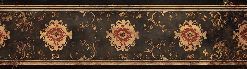 Ornate floral border