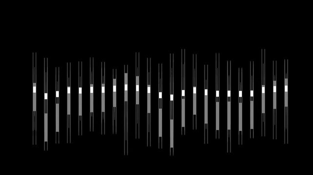 Fascinating Monochrome Barcode Patterns with Vertical Lines and Stripes