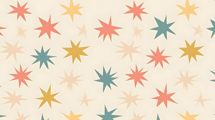 Abstract Starburst Pattern Design