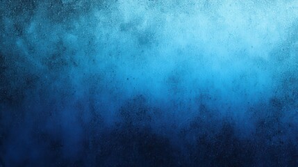 Obraz premium A 4K photo of blue gradient abstract background with a textured, grainy effect, evoking depth and motion.