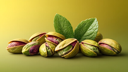 tasty pistachios snack