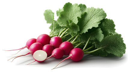 bunch of radishes