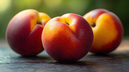 nectarine fruit isolated 