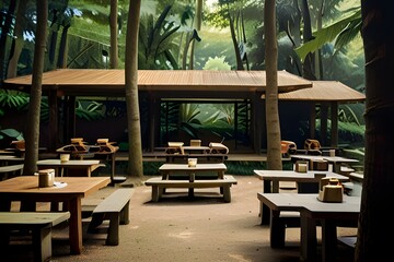 restaurant in the resort