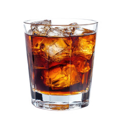 Dark, rich cocktail in a tumbler glass