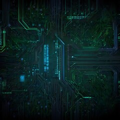Fototapeta premium circuit board background