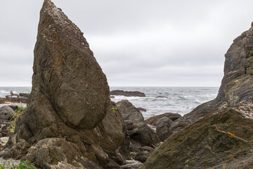 Cape Acute. South Sakhalin, Russia