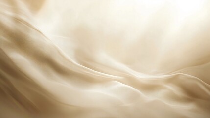 Obraz premium Classic beige to ivory gradient background creating a smooth and elegant backdrop for various designs