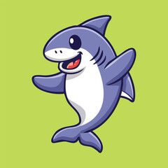 adorable chubby shark
