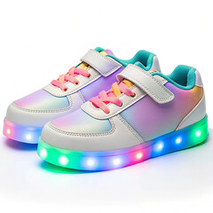 Light up kids sneakers