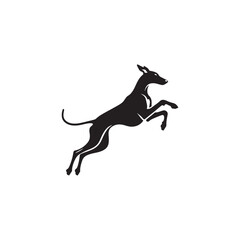 Elegant Azawakh Dog Silhouette Vector – Sleek, graceful African breed outline perfect for pet-themed designs, digital art, merchandise, breed-specific projects, decals, and creative ventures.
