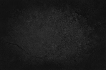 Dark gray black slate stone wall texture background in natural pattern for decorative interior and exterior.