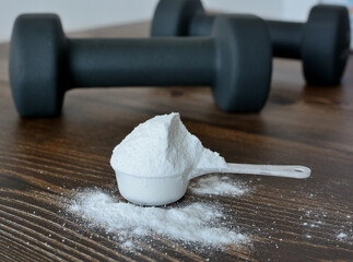 Naklejka premium Kreatyna