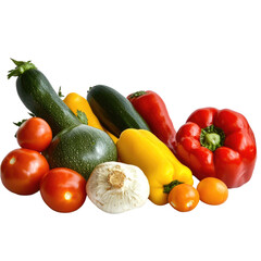 Colorful assortment of fresh vegetables (6)