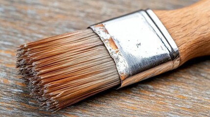 Fototapeta premium Close-up of Paintbrush Bristles