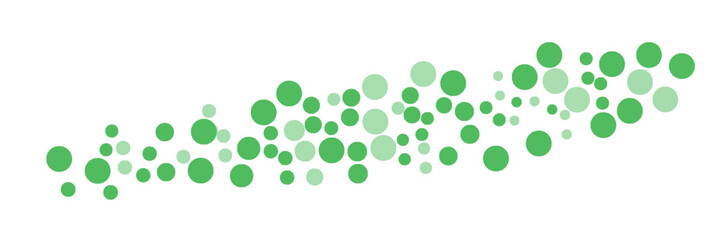 Light Blue, Green vector red banner with set of circles, dots. Donuts Background. Creative Design Template. Technological halftone illustration. Eps 10