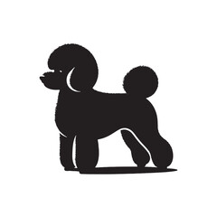 Basque Shepherd Dog Silhouette Vector – Distinct, strong, and agile canine outline, perfect for pet-themed designs, digital art, breed-specific projects, merchandise, and creative endeavors.
