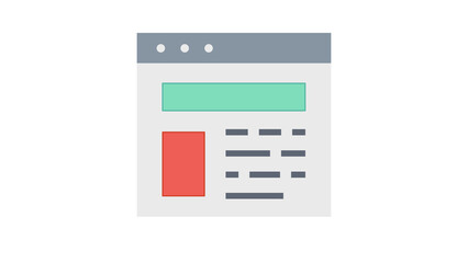 Web Page Icon - Digital Design