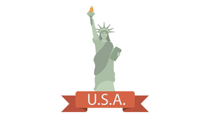 Statue of Liberty - USA Illustration