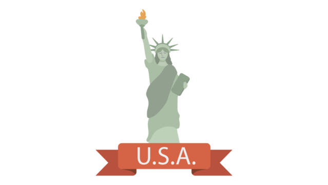 Statue of Liberty - USA Illustration