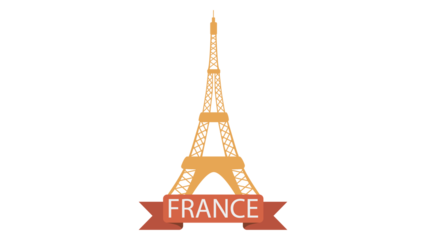 Eiffel Tower France Emblem