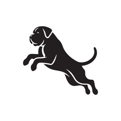 Boerboel Dog Silhouette Vector – Strong, protective, and loyal canine outline, ideal for breed-specific designs, digital art, merchandise, T-shirts, pet-themed projects, and creative endeavors.
