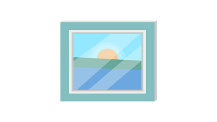 Sunset Landscape Artwork