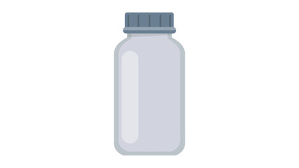 Empty Glass Jar with Lid