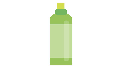 Green Cleaning Bottle Icon