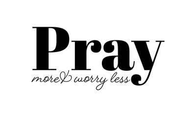 Christian faith, Typography for print or use as poster, card, flyer or T Shirt	