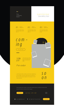 Coming Soon Roll Up Banner