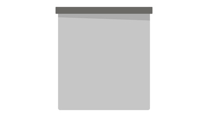 Closed Window Blind Silhouette