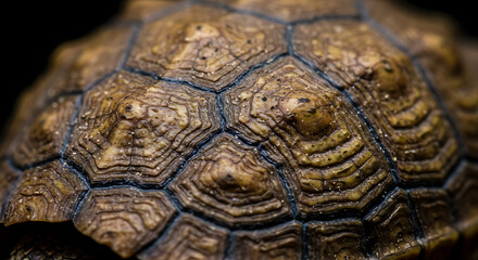 Tortoise Shell Texture Amazing Detail Nature's Masterpiece
