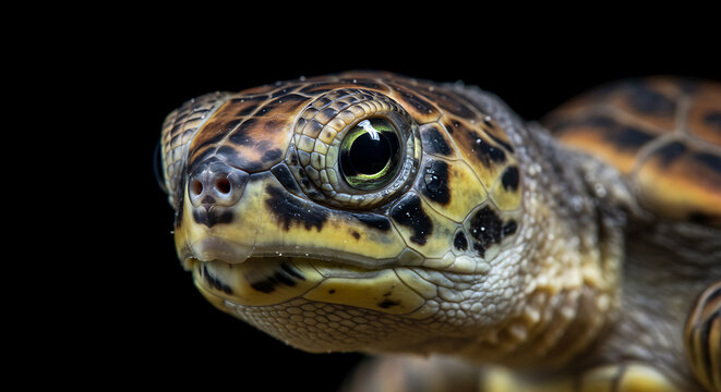 Adorable baby turtle close up nature wildlife beauty amazing detail