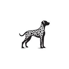 Catahoula Leopard Dog Silhouette – A striking outline of the unique and versatile breed, ideal for digital designs, pet-related artwork, merchandise, and breed-specific creations.
