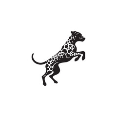 Catahoula Leopard Dog Silhouette – A striking outline of the unique and versatile breed, ideal for digital designs, pet-related artwork, merchandise, and breed-specific creations.
