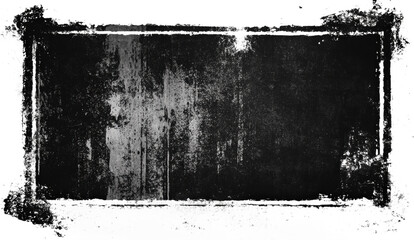 Vintage Grunge Rectangular Frame
