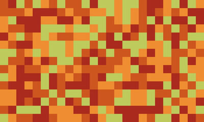 Abstract pixel art background.  Warm earth tones create a textured, mosaic effect, ideal for website banners, presentations, or modern design projects.