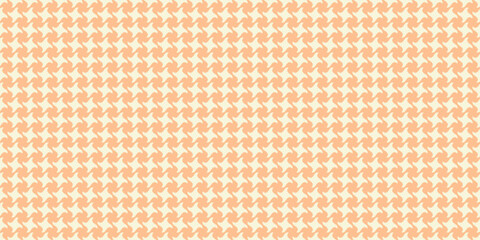Elegant peachtoned houndstooth pattern, perfect for textile design, fashion, branding, and website backgrounds.