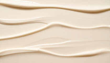 Obraz premium Textured creamy paste application art studio abstract photography indoor close-up color palette exploration