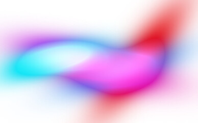 Transparent neon light leaks texture effect overlay, film grain texture, color gradients shape glowing, glow effect, light beams neon effect