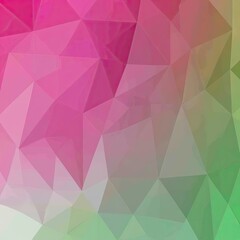 A vibrant abstract geometric background featuring overlapping triangular shapes in shades of teal and pink. ideal for use in modern design projects or digital art