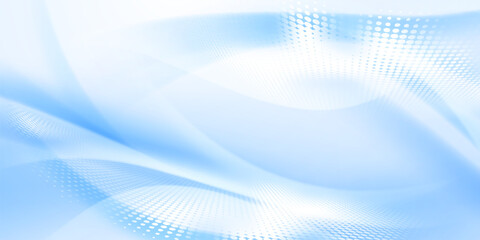 Modern vector illustration of abstract blue background.