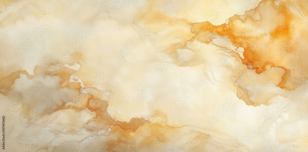 Poster abstract orange and cream textured background resembling a marbled surface. ideal for design project