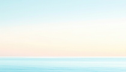 Fototapeta premium Calm ocean sunrise coastal area landscape photography tranquil environment wide angle view serenity concept
