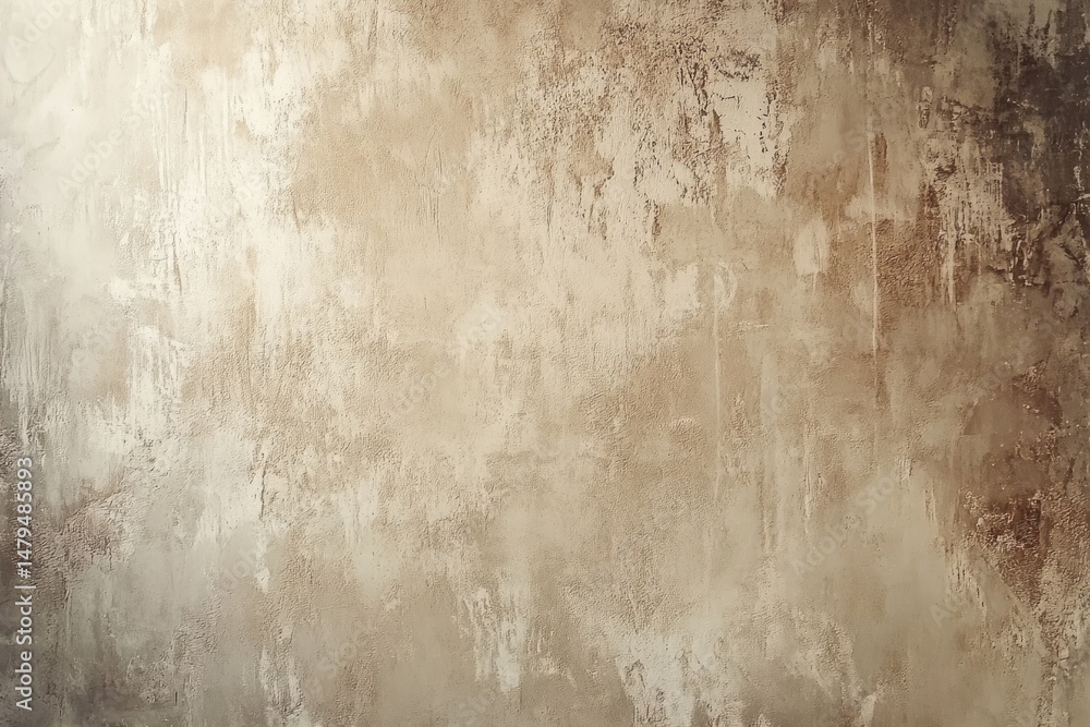 Poster close-up view of a textured beige stone surface showcasing natural variations and patterns. ideal fo